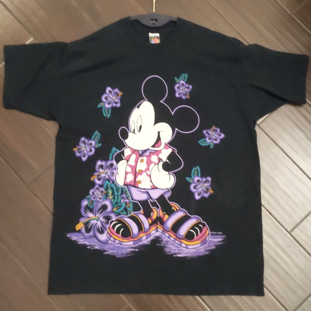 ❌ SOLD ❌ Vintage Disney Aloha Mickey - One Size Mickey Unlimited